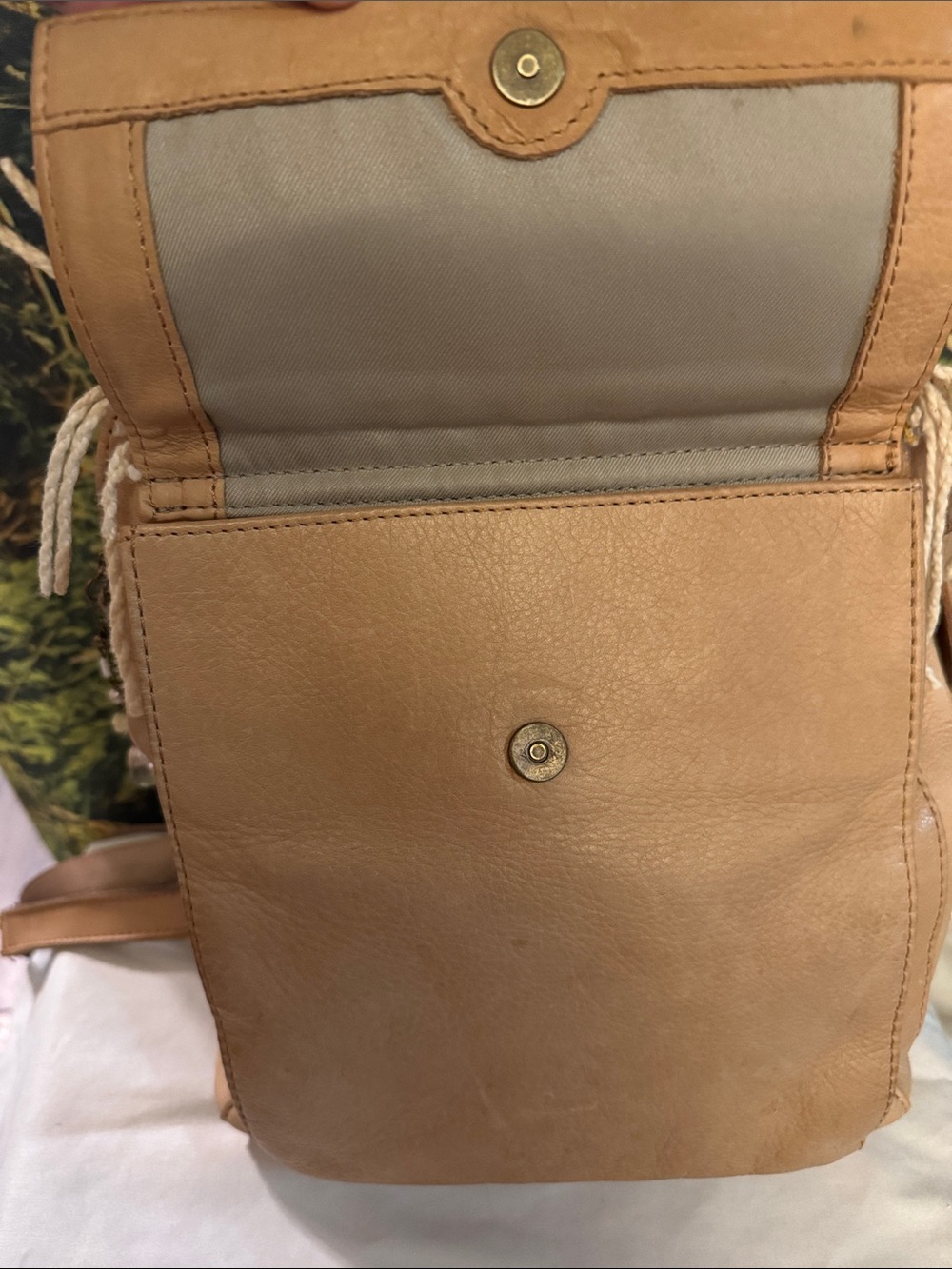 Custom One-Of-A-Kind American Leather Co. Celina Backpack - Picture 5 of 16